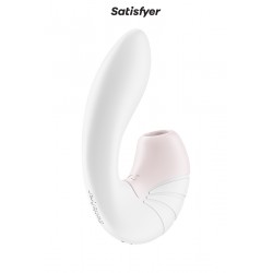 sexy Double stimulateur Supernova blanc - Satisfyer