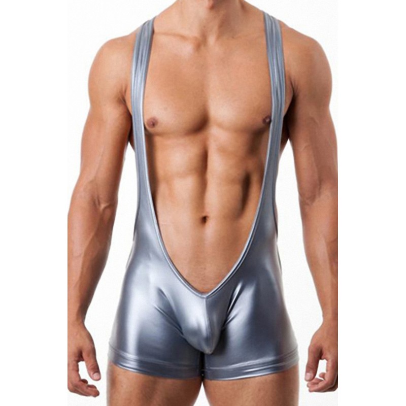 sexy Body homme Argent - Paris Hollywood