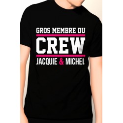 Tee-shirt 5 tailles Jacquie et Michel