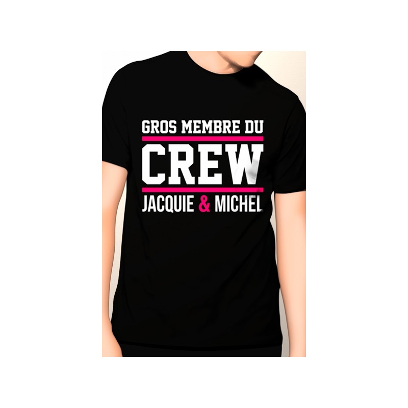 Tee-shirt 5 tailles Jacquie et Michel