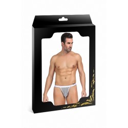 sexy String homme blanc résille