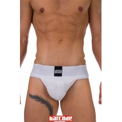 sexy Jockstrap Sergey Basic blanc - Barcode