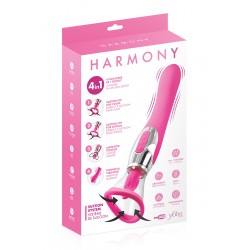 sexy Stimulateur 4 en 1 Harmony fuchsia - Yoba