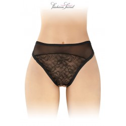 sexy Tanga noir ouvert Ava - Fashion Secret