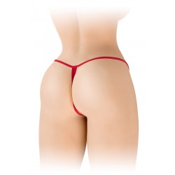 sexy String ouvert Danuta - rouge