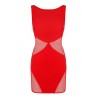 sexy Robe rouge V-9289 - Axami
