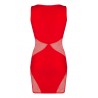 sexy Robe rouge V-9289 - Axami
