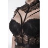 sexy Robe dentelle et culotte - Grey Velvet