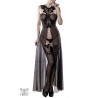 Robe sexy déshabillé transparent en dentelle