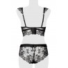 sexy Ensemble culotte et balconnet dentelle - Grey Velvet