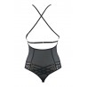 sexy Body string tulle et dentelle noir V-10100 - Axami