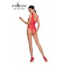 sexy Body résille ouvert BS086 - Rouge
