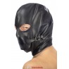 sexy Cagoule BDSM simili cuir avec baillon amovible - Fetish Tentation