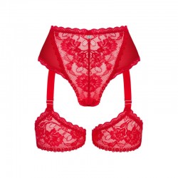 sexy Belovya Culotte jarretière Rouge