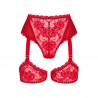 sexy Belovya Culotte jarretière Rouge