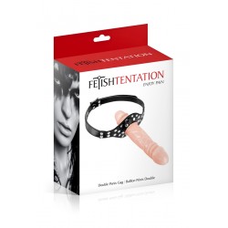 sexy Bâillon double gode - Fetish Tentation