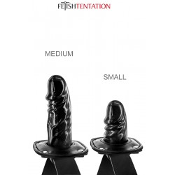 sexy Bâillon avec gode interne - Fetish Tentation