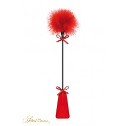 sexy Tapette à pompon rouge - Sweet Caress