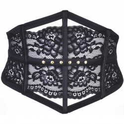 V-9782 Porte jarretelles - Noir