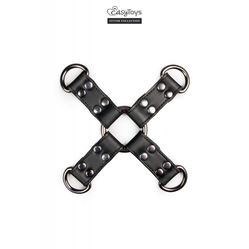 sexy Croix en cuir Hog Tie - Easytoys Fetish Collection