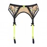 sexy V-10142 Porte-jarretelles - Beige-noir