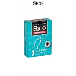 sexy 3 préservatifs Sico SPERMICIDE