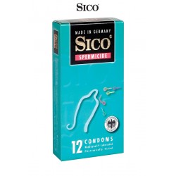 sexy 12 préservatifs Sico SPERMICIDE