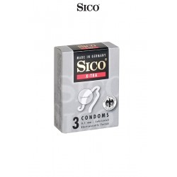 sexy 3 préservatifs Sico X-TRA