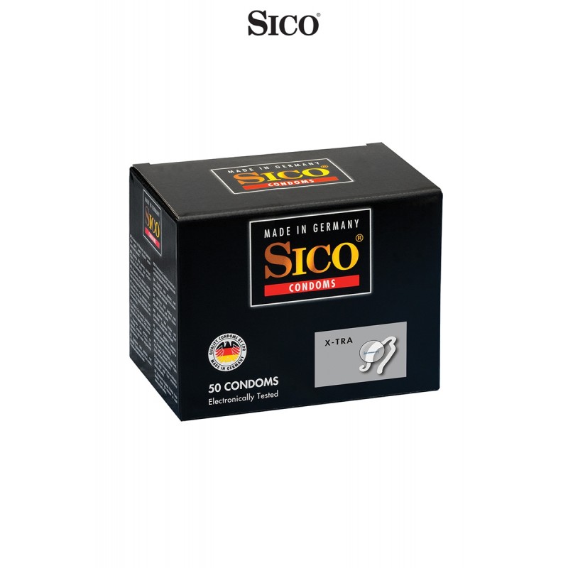 sexy 50 préservatifs Sico X-TRA