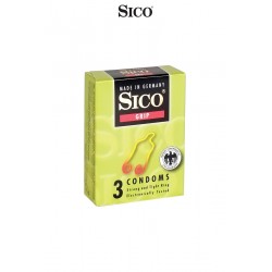 sexy 3 préservatifs Sico GRIP