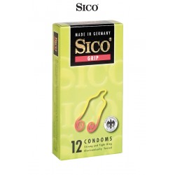 sexy 12 préservatifs Sico GRIP