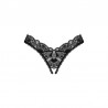 sexy Donna Dream string ouvert - Noir