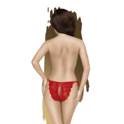 sexy Too hot to be real - Culotte  - Rouge
