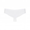 sexy Alabastra String ouvert - Blanc
