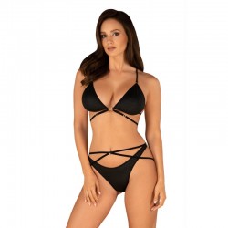 sexy Cobra Nive Ensemble 2 pcs - Noir