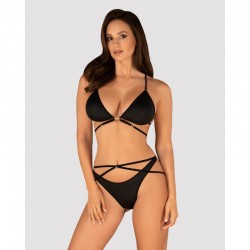 sexy Cobra Nive Ensemble 2 pcs - Noir