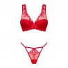 sexy Lonesia Ensemble 2 pcs - Rouge