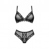 sexy Marrbel ensemble lingerie noir