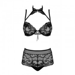 sexy Elizenes Ensemble 2 pcs - Noir