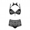 sexy Elizenes Ensemble 2 pcs - Noir