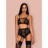 sexy Basitta Ensemble 3 pcs - Noir