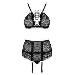 sexy Basitta Ensemble 3 pcs - Noir