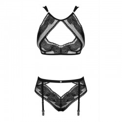 sexy Allastia Ensemble 2 pcs - Noir