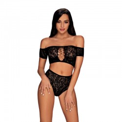 sexy Inessita Ensemble 2 pcs - Noir