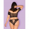 sexy Inessita Ensemble 2 pcs - Noir