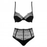 sexy Sharlotte Ensemble 2 pcs - Noir