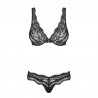 sexy Luvae Ensemble 2 pcs  - Noir