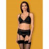 sexy Lolitte Ensemble 3 pcs - Noir