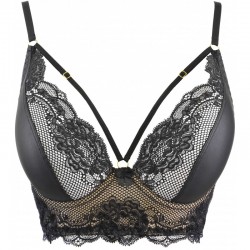 V-10701 semi corset - Noir