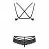 sexy 860-SET-1 Ensemble 2 pcs - Noir